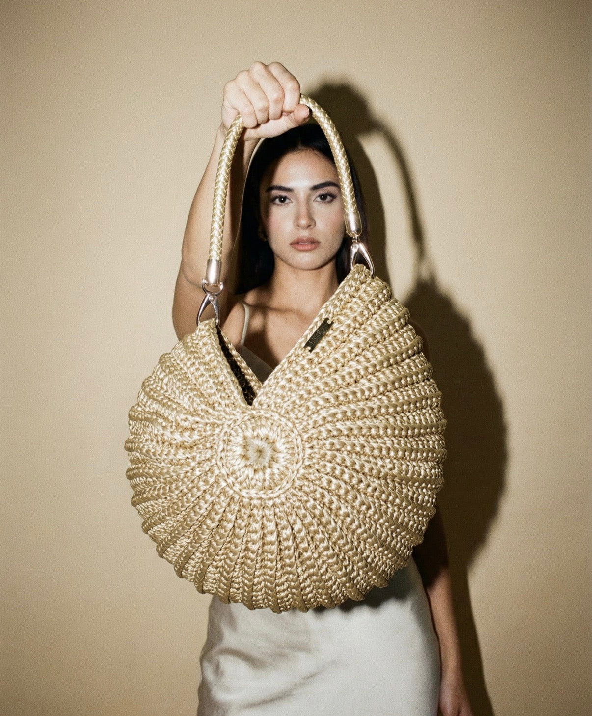 XXL Ariel seashell bag in Premium yarn