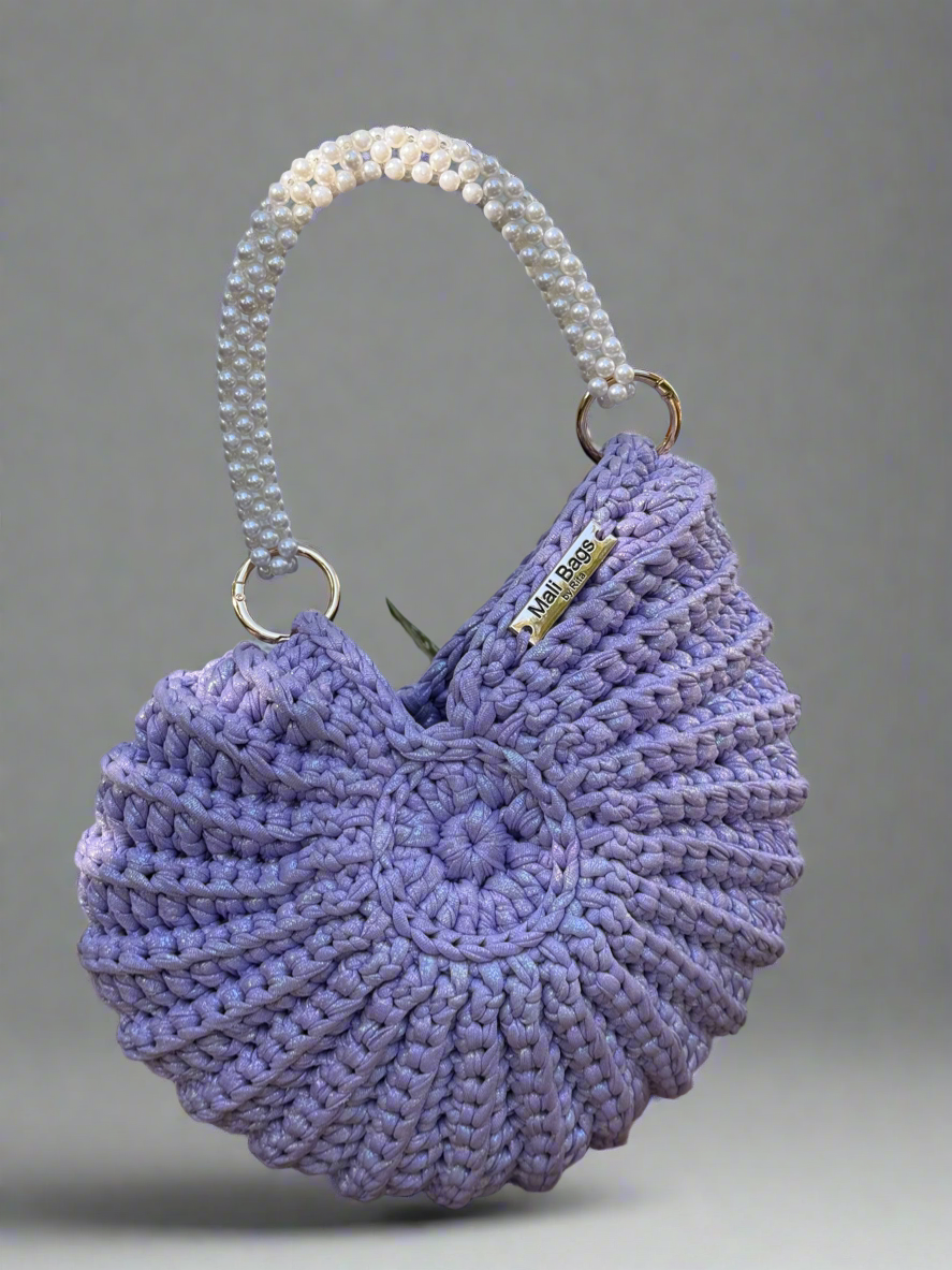Ariel Round Shell in Lilac Shimmery-thumbmail-3
