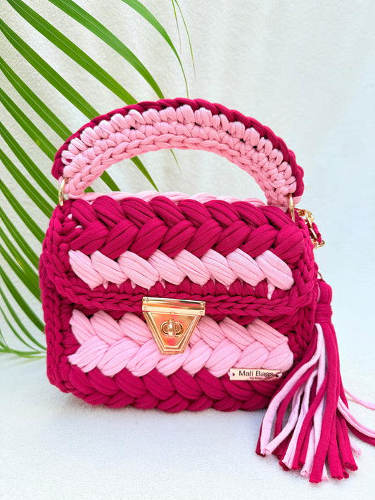 Camila cherry red&pink premium yarn