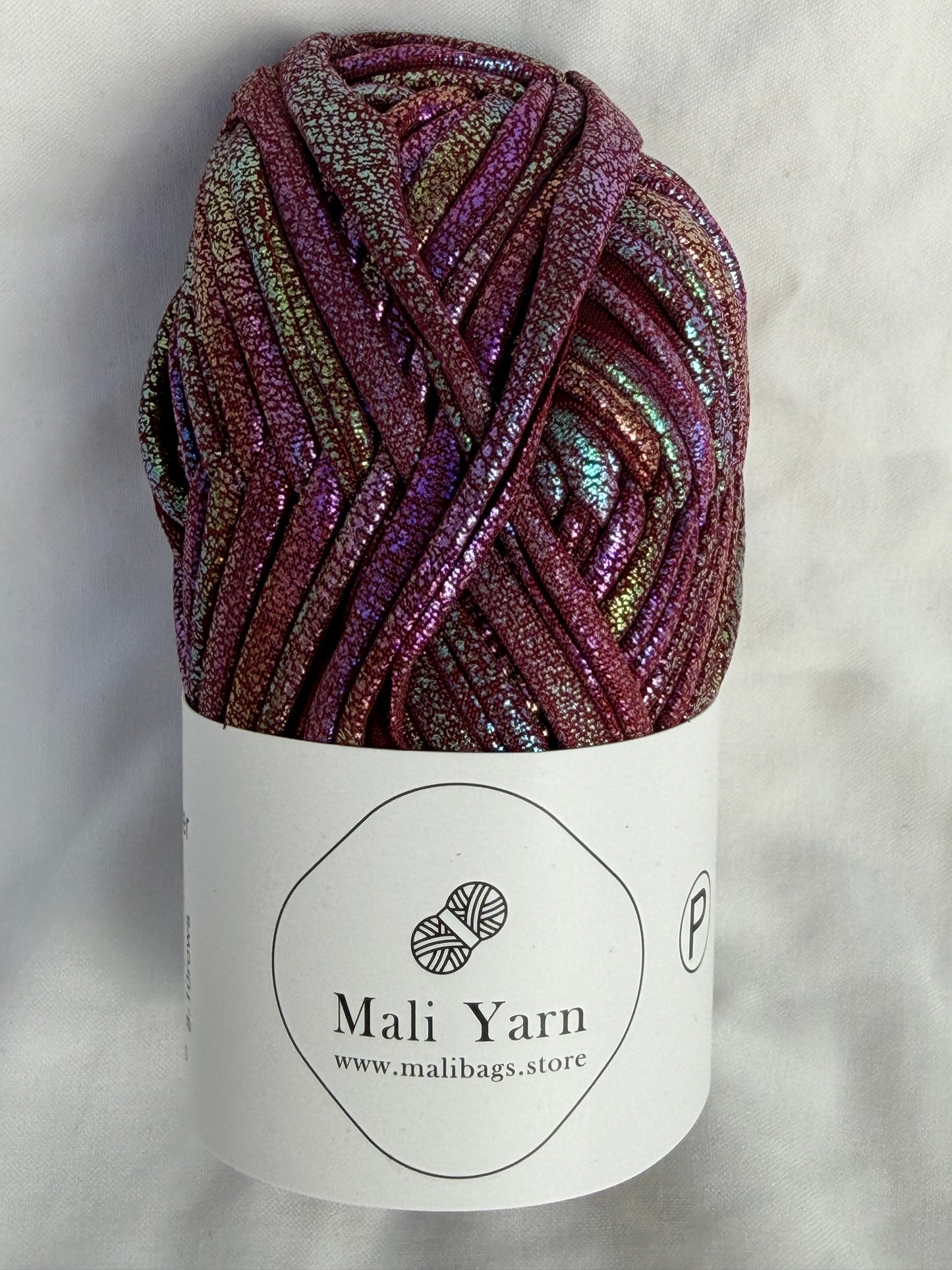 Burgundy Mermaid yarn