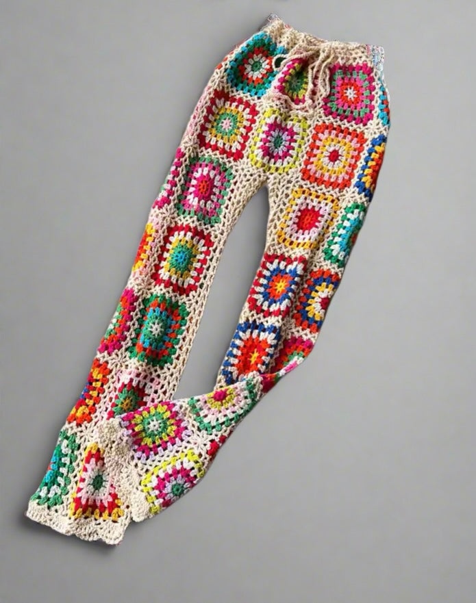 Granny square beach Pants