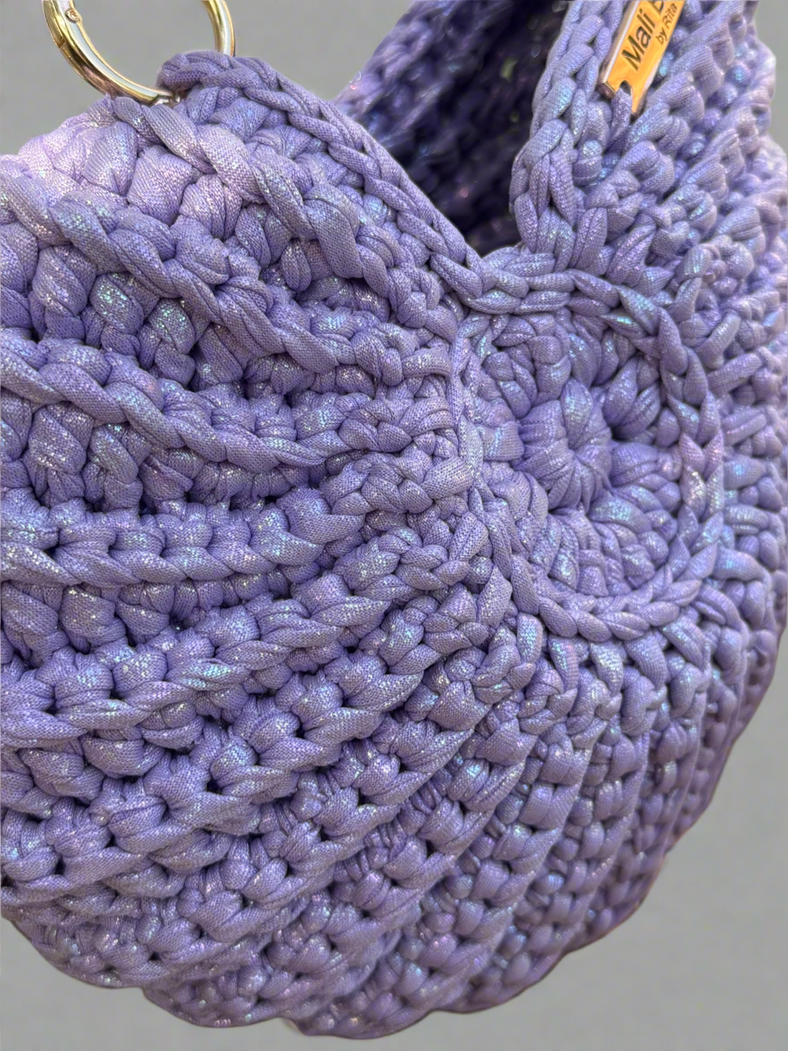 Ariel Round shell lilac mermaid