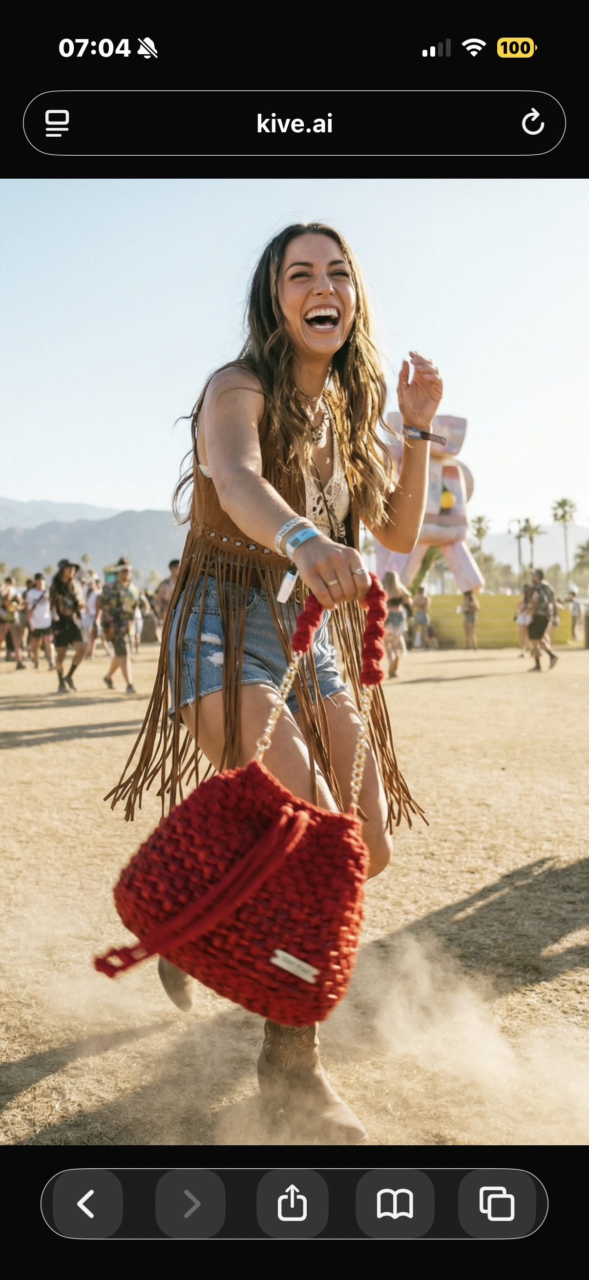 Carol pouch bag (Mini)