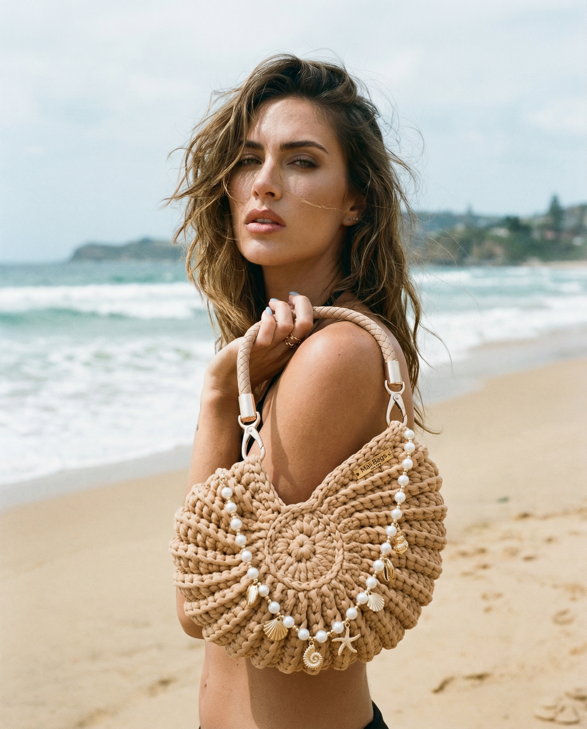 Ariel Round Shell in Sand Colour-thumbmail-3