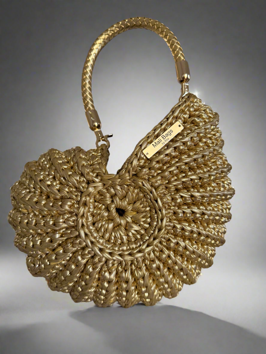 Ariel Round Shell in Gold-thumbmail-10