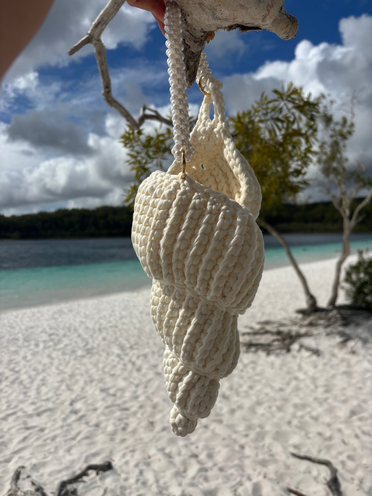 Ariel seashell bag