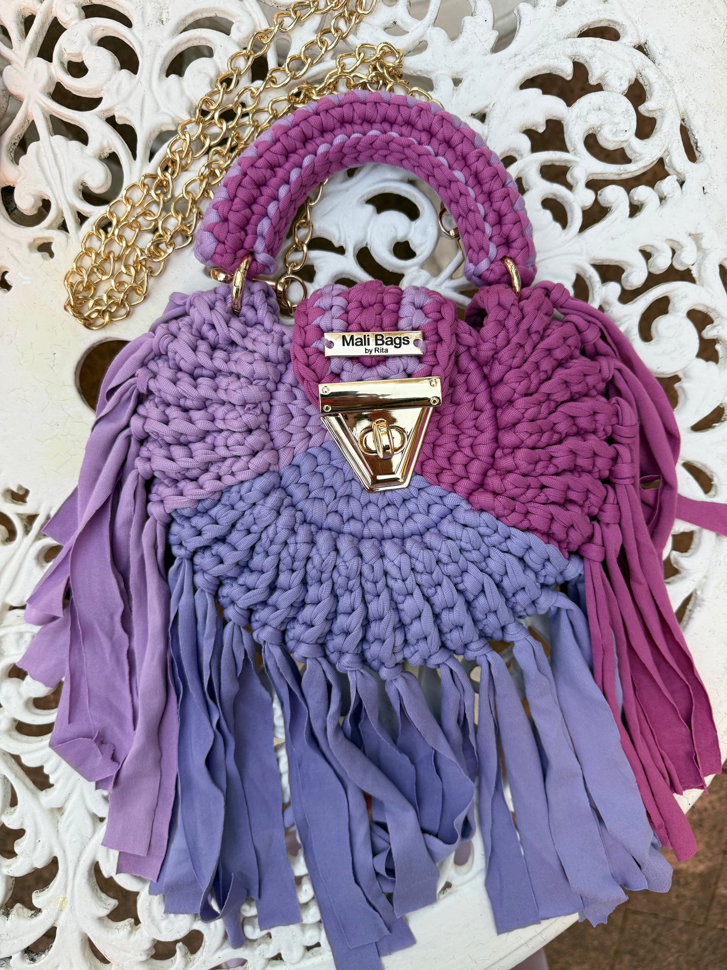 Allira Boho bag Lilac