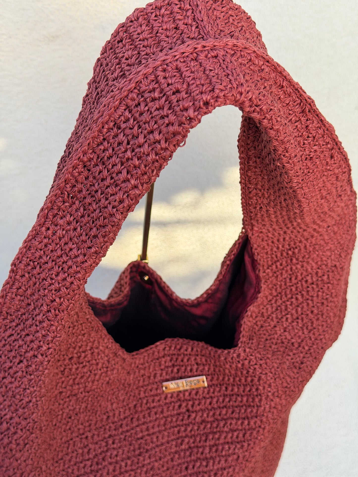 Sahara chunk bag XL terracotta