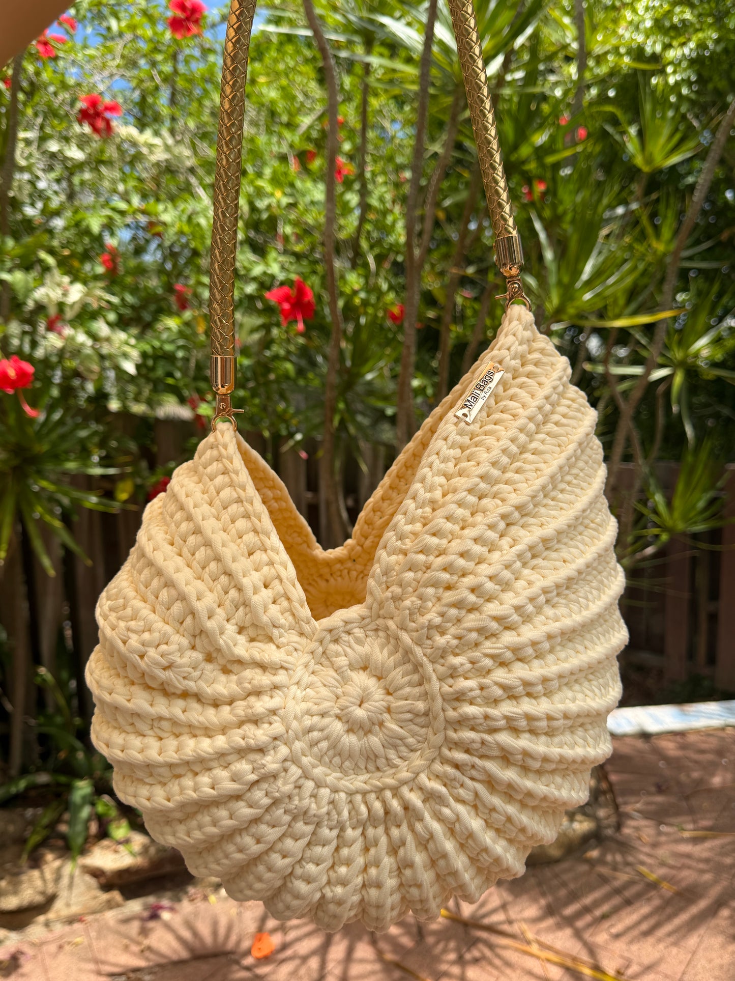 XXL Ariel seashell bag