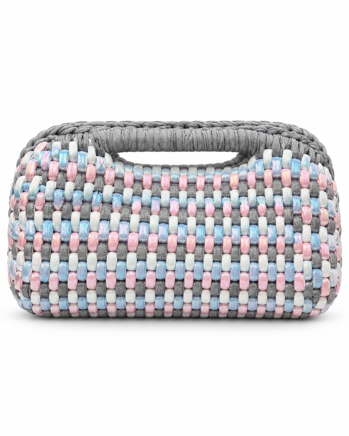 Botteca Clutch in Pastel shimmery