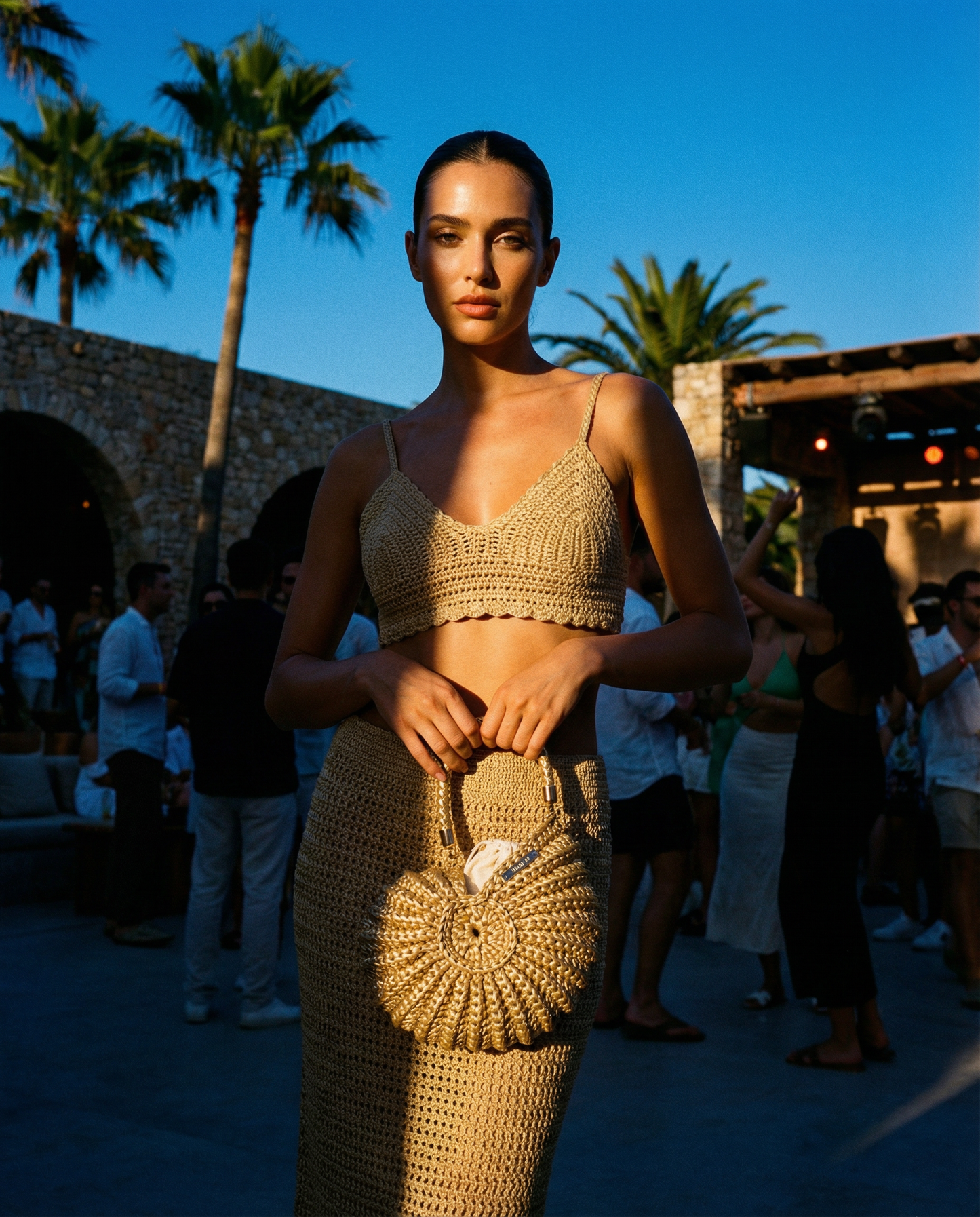 Ariel metallic gold premium yarn