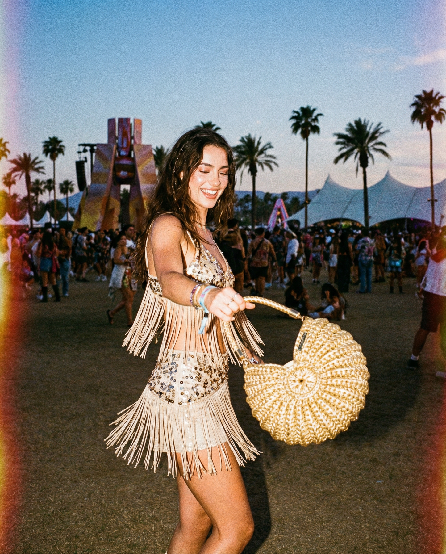 Ariel metallic gold premium yarn