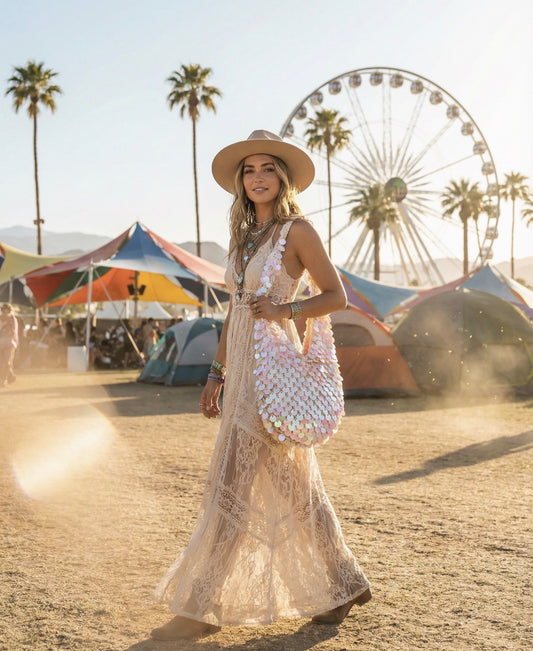 Angel white mermaid bag