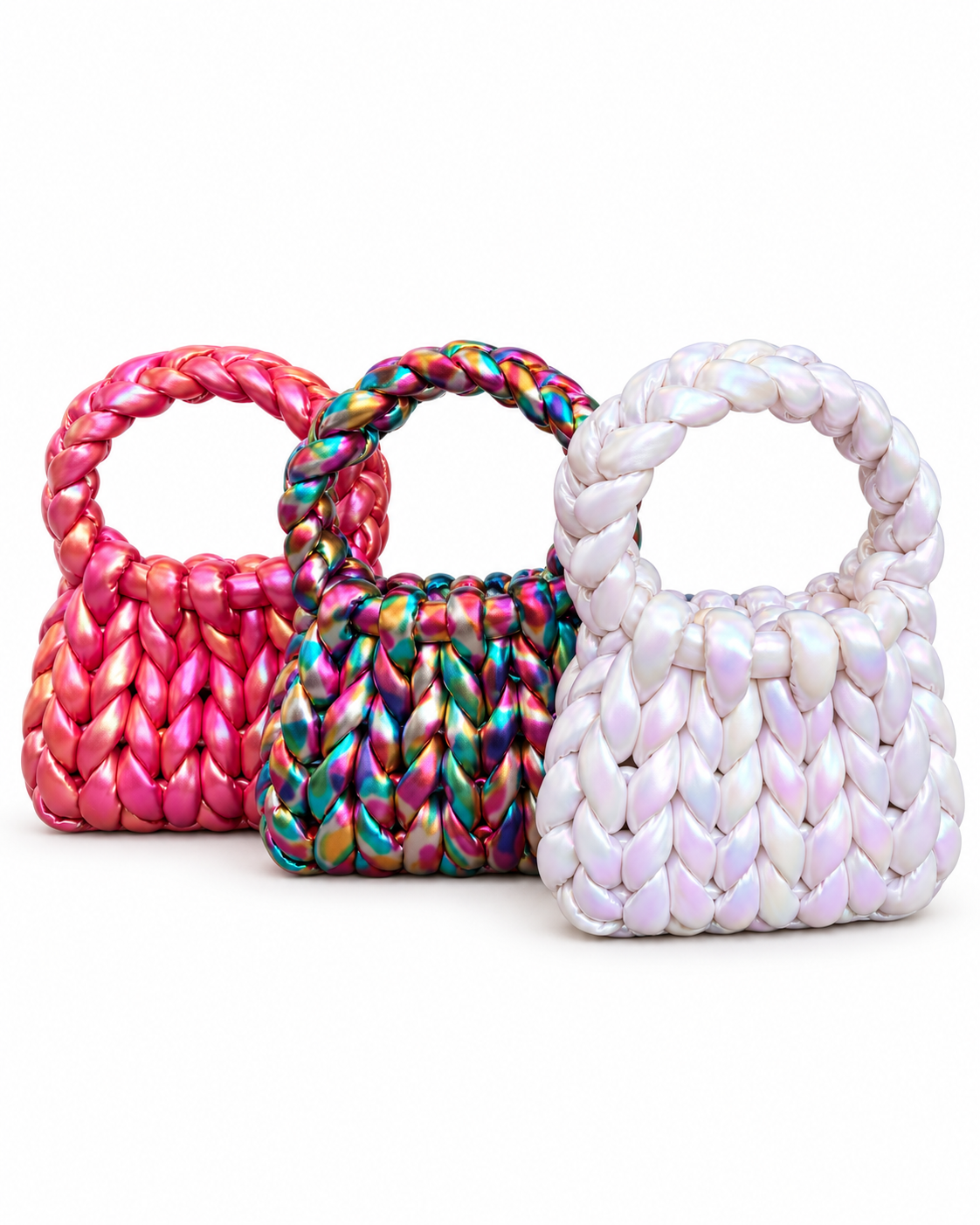 Moochie Metallic Chunky Bag – handmade by Mali Bags