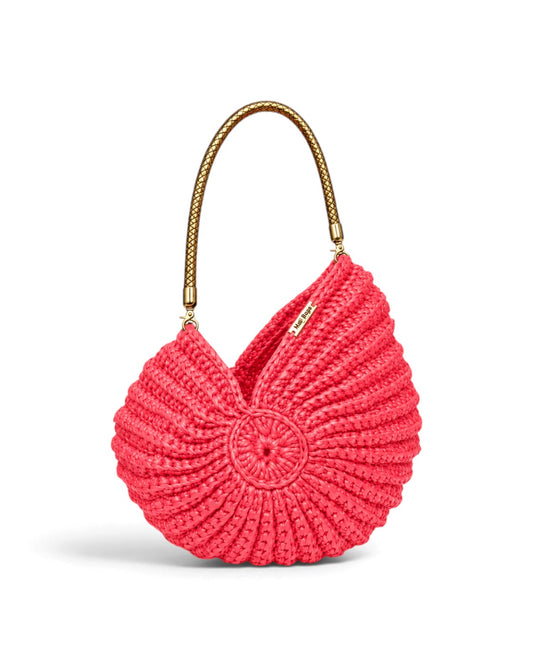 XXL Ariel Round Shell in Neon Pink