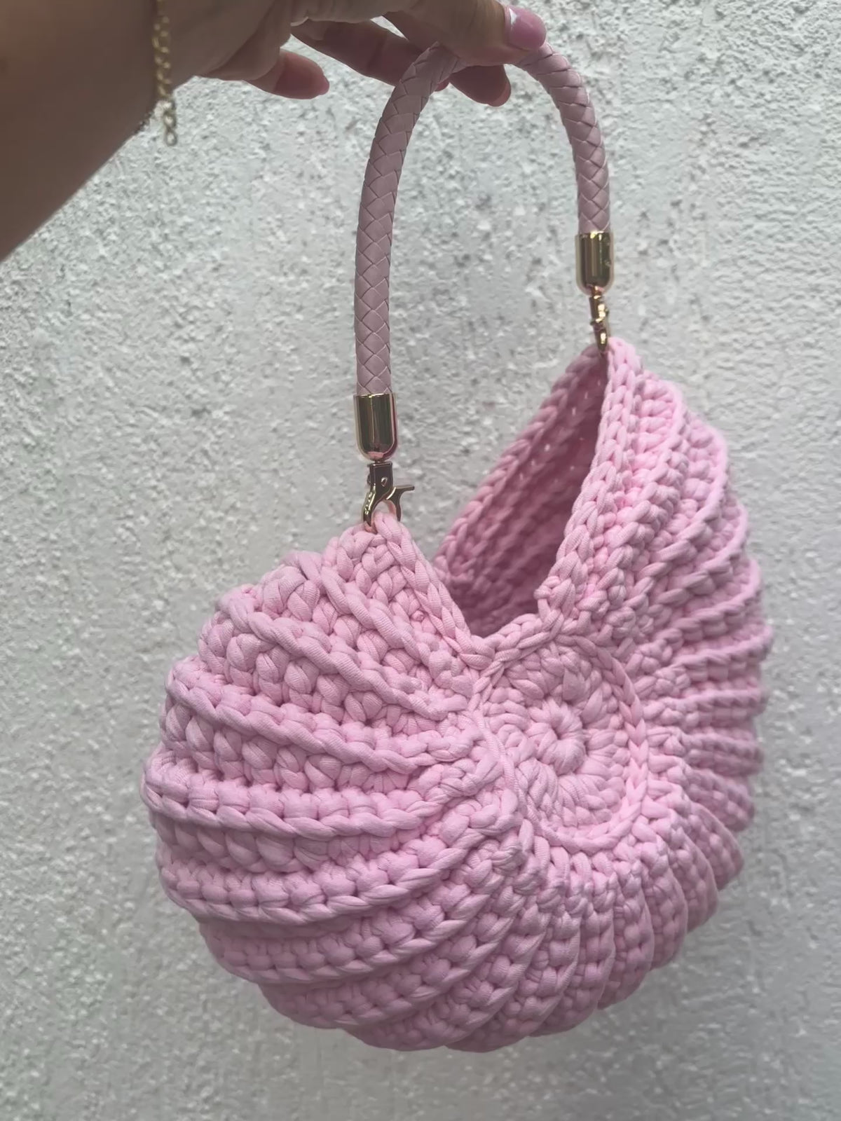 Ariel Round Shell in Light Pink-thumbmail-5